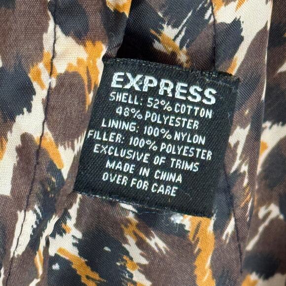 Vintage Express Denim  with Faux Fur Trim Penny Lane jacket - Picture 7 of 12